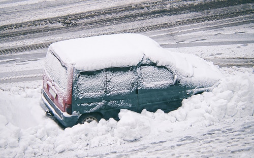 snow car